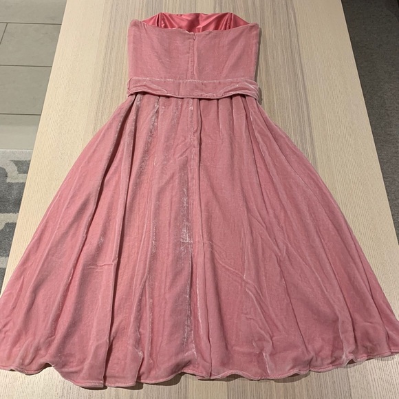 Wayne Cooper Strapless Velvet Dress New - Picture 4 of 10